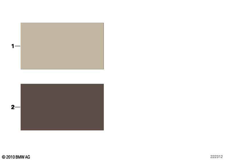 Стр.с образцами, цвета отделки салона