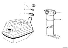Топливный бак/дополнительные элементы