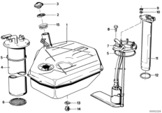 Топливный бак/система подачи топлива