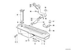 Топливный бак/система подачи топлива
