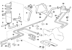 Фильтр с акт.углем/вентил.с.подачи топл.