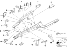 Кронштейн передка П