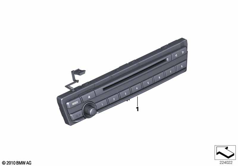 Панель управления аудиосистемой