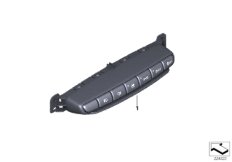 Блок переключателей в центр.консоли