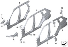 боковой каркас