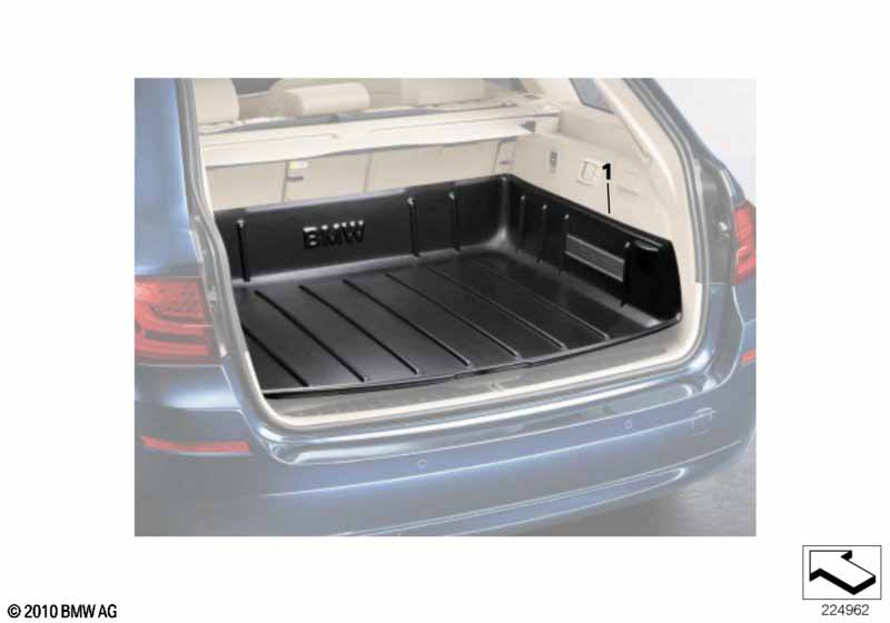 Поддон багажного отделения