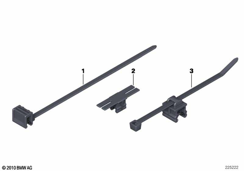 Элементы крепления жгута проводов