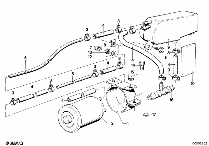 Расширительный бачок/фильтр с акт.углем