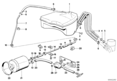 Расширительный бачок/фильтр с акт.углем