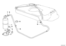 Фильтр с активир. углем/трубопроводы