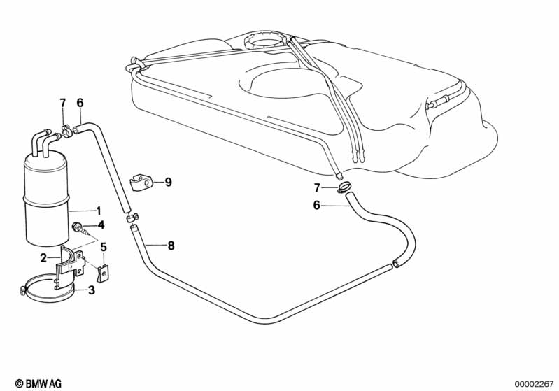 Фильтр с активир. углем/трубопроводы