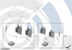 Сервисный к-т торм.колодки / Value Line