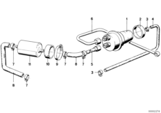 Система подачи топлива/фильтр/аккумулят.