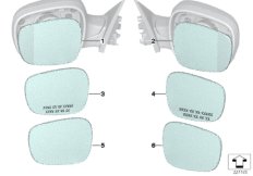 Стекло зеркала (S430A)