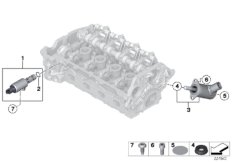 Головка бл.цил. - дополнит.эл.элементы