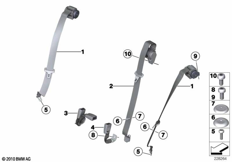 Ремень безопасности Зд