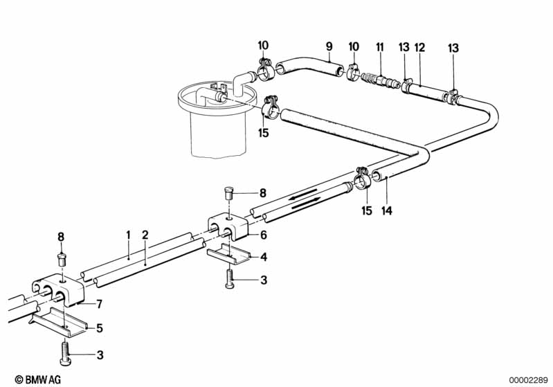 Система подачи топлива/трубопроводы