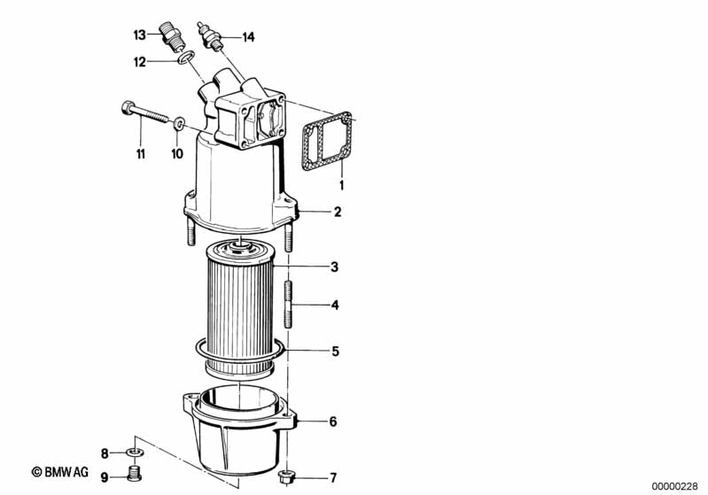 Смазочная система-масляный фильтр