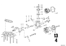 Крышка карбюратора/поршень/поплавок