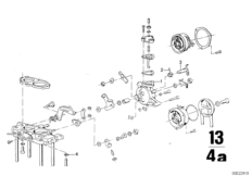 Крышка карбюратора/поршень/поплавок