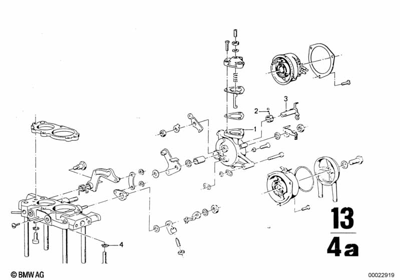 Крышка карбюратора/поршень/поплавок