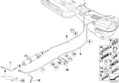 Топливопроводы/элементы крепления