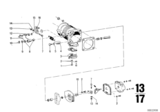 Корпус дроссельной заслонки
