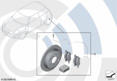 Сервисный к-т торм.дисков / Value Line