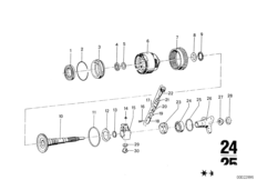 BW 65 Блок планетарных шестерен/выход
