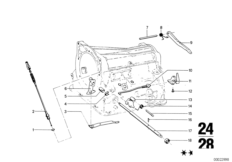 BW 65 Механизм ПП/блокировка на стоянке