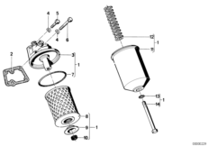 Смазочная система-масляный фильтр