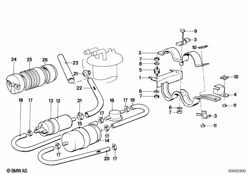 Топливный насос/топливный фильтр