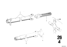 Детали карданного вала Пд