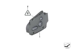 Переключатель регулировки сиденья Зд