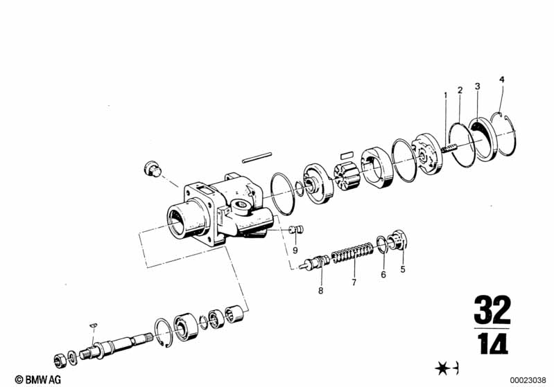 Рулевой механизм с гидроусилителем