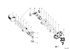 Редуктор заднего моста с блокировкой
