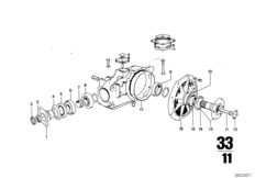 детали редуктора заднего моста