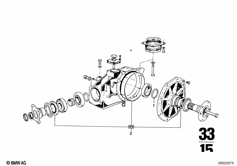 детали редуктора заднего моста