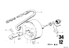 Главный тормозной цилиндр с усилителем