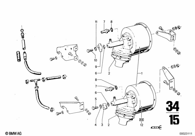 Главный тормозной цилиндр с усилителем