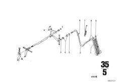 Привод педали акселератора