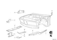 передок кузова