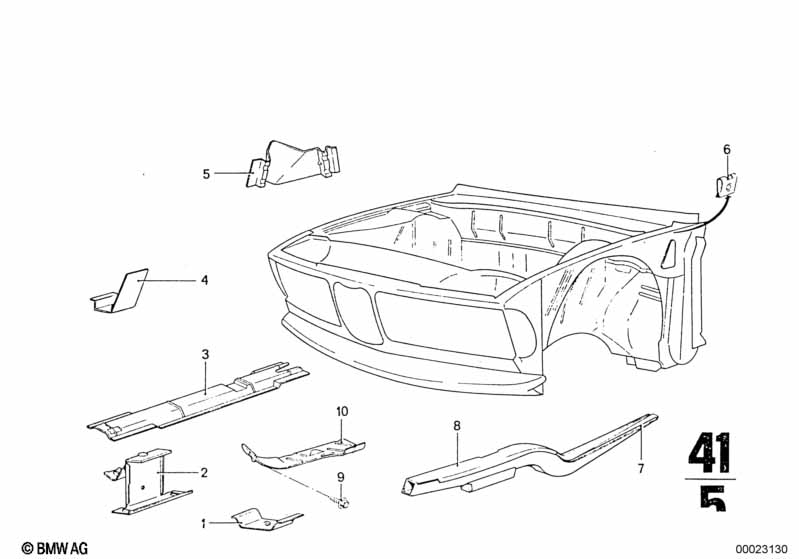 передок кузова