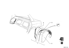 Брызговик Зд/детали днища