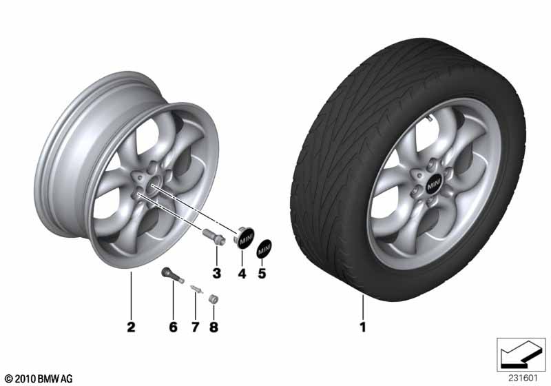 Колесный диск 6 1/2Jx16 ET:48 R120