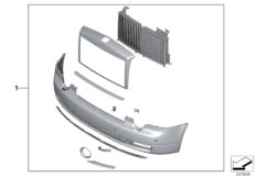 К-т дооснащения, передок кузова