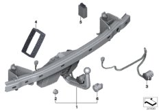 Тягово-сцепн.устр-во откидное электрич.