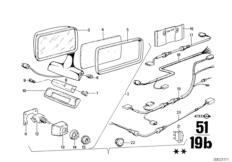 Электрические наружные зеркала