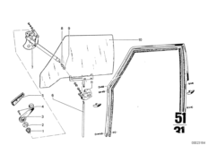 Стекло двери