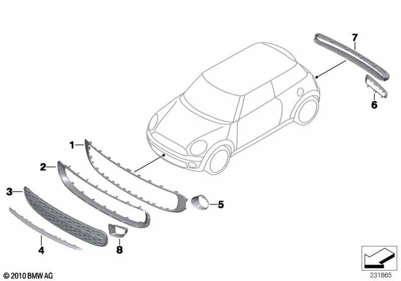 Дооснащение Chrome Line Exterieur